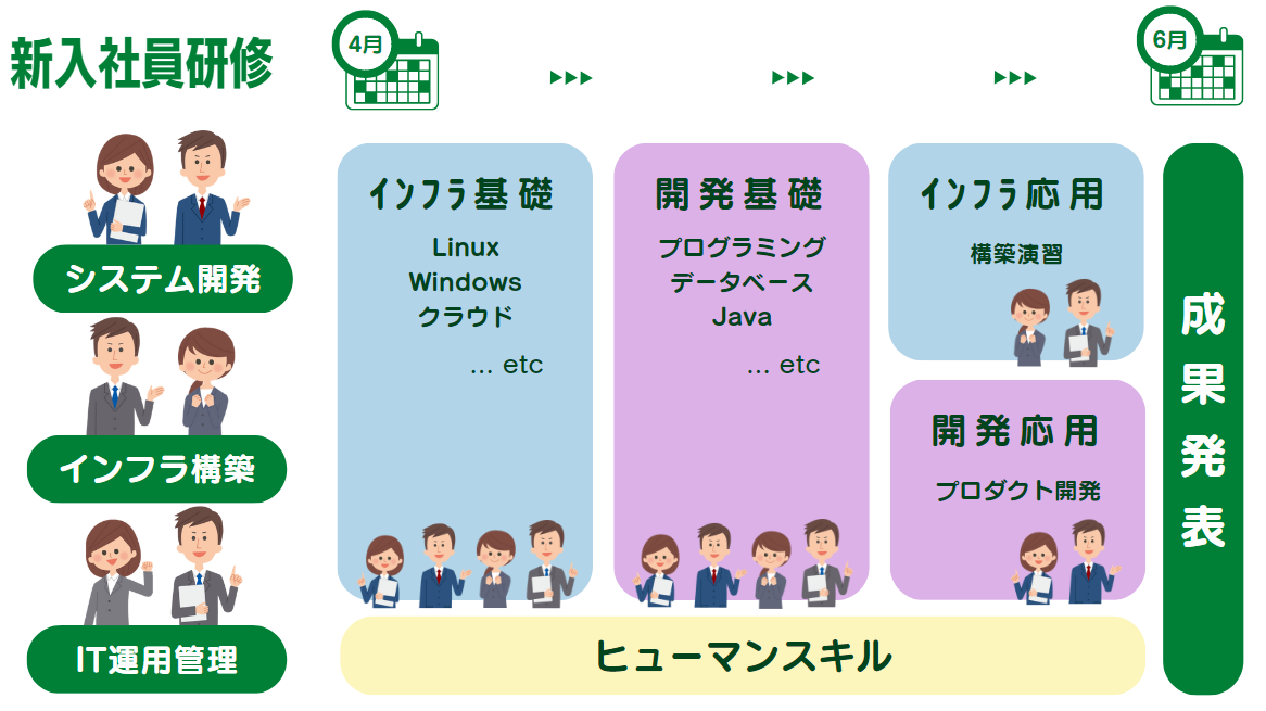 新人研修スケジュール